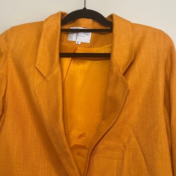 Nordstrom Petite Focus women blazer L oversized lagenlook event career Y2K party - Picture 2 of 9